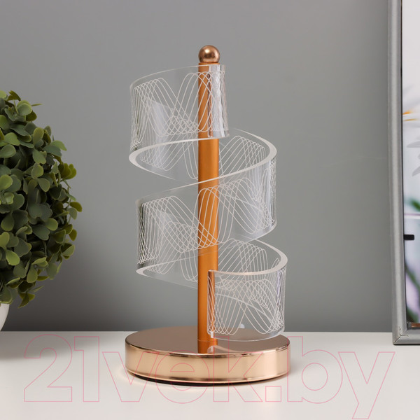 Изображение товара Ночник Risalux Спираль 7879381 (золото)