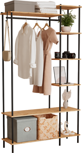 Изображение товара Секция в прихожую ЗМИ НеШкаф / ГСНШ47 (черный)