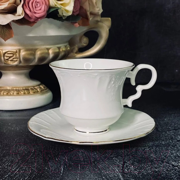 Изображение товара Набор для чая/кофе Lenardi Maria Gold 226-174