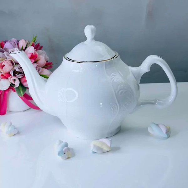 Изображение товара Заварочный чайник Lenardi Maria Gold 226-198