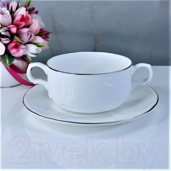 Изображение товара Чаша бульонная Lenardi Maria Gold 226-203