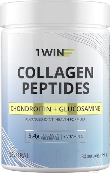 Изображение товара Коллаген 1WIN С хондроитином и глюкозаминами (180г, нейтральный)