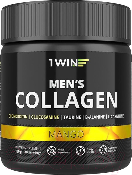 Изображение товара Коллаген 1WIN для мужчин (180г, манго)