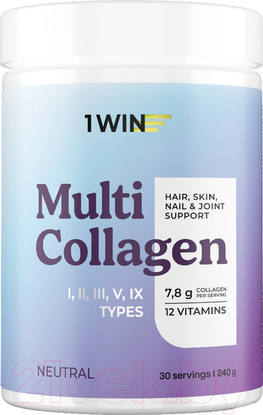 Изображение товара Коллаген 1WIN Multi (240г, нейтральный)