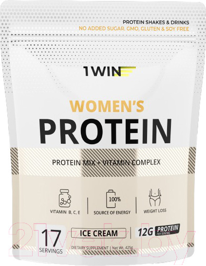 Изображение товара Протеин 1WIN Для женщин (425г, пломбир)