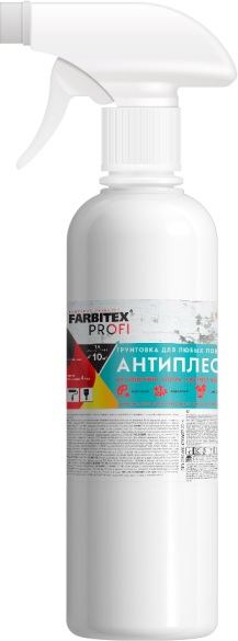 Изображение товара Антисептик для древесины Farbitex Profi Антиплесень для любых поверхностей (1л)