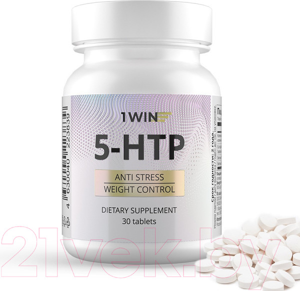 Изображение товара Пищевая добавка 1WIN Альпиграс в таблетках 5-HTP (30 таблеток, 450мг)