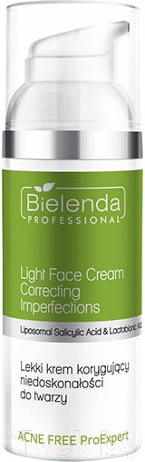 Изображение товара Крем для лица Bielenda Professional Acne Free ProExpert уменьшающий несовершенства (50мл)