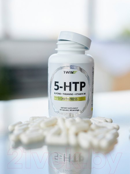 Изображение товара Аминокислота 5-HTP 1WIN Глицин в капсулах (60 капсул)