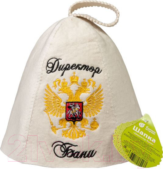 Изображение товара Шапка для бани Банные Штучки Директор бани / 41058