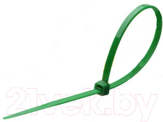 Изображение товара Стяжка для кабеля Fortisflex КСС 5x300 61333 (100шт, зеленый)