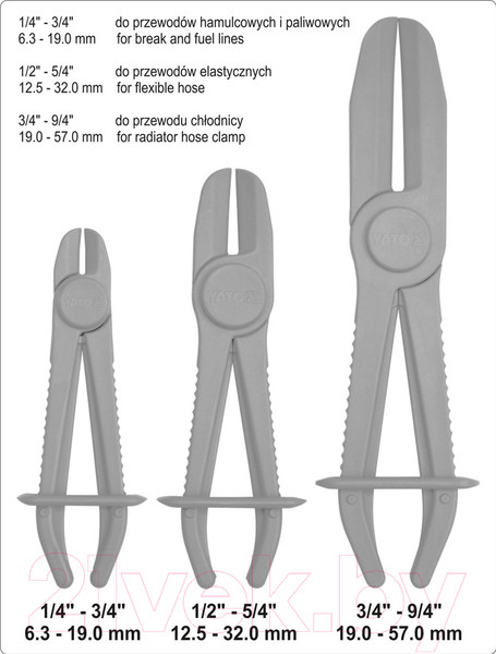 Изображение товара Набор автоинструмента Yato YT-0840