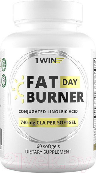 Изображение товара Жиросжигатель 1WIN Fat Burner Day (60 капсул)