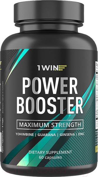 Изображение товара Жиросжигатель 1WIN Power Booster (60 капсул)