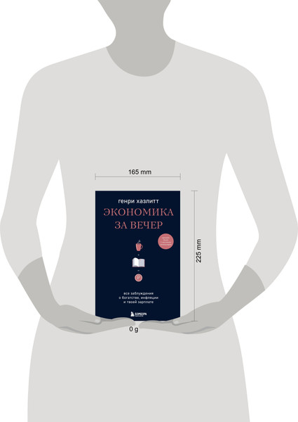 Изображение товара Книга Бомбора Экономика за вечер, твердая обложка (Хазлитт Генри)