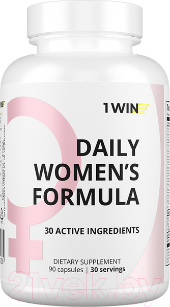 Изображение товара Комплексная пищевая добавка 1WIN Для женщин (90 капсул)