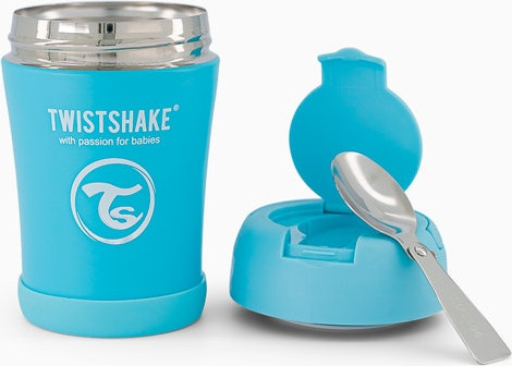 Изображение товара Термос для еды Twistshake Insulated Food Container / 78750 (350мл, пастельный синий)