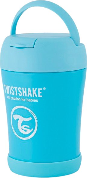 Изображение товара Термос для еды Twistshake Insulated Food Container / 78750 (350мл, пастельный синий)