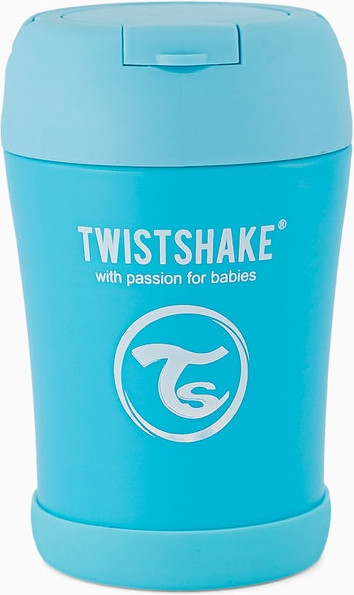 Изображение товара Термос для еды Twistshake Insulated Food Container / 78750 (350мл, пастельный синий)