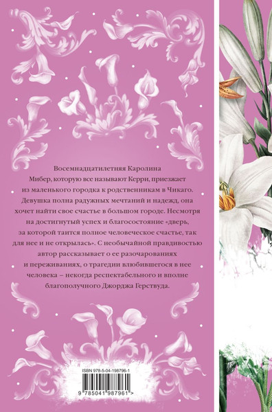 Изображение товара Книга Эксмо Сестра Керри твердая обложка (Драйзер Теодор)