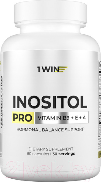 Изображение товара Мультивитаминный комплекс 1WIN Инозитол Pro 150мл (90 капсул)