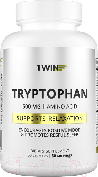 Изображение товара L-триптофан 1WIN 60 капсул