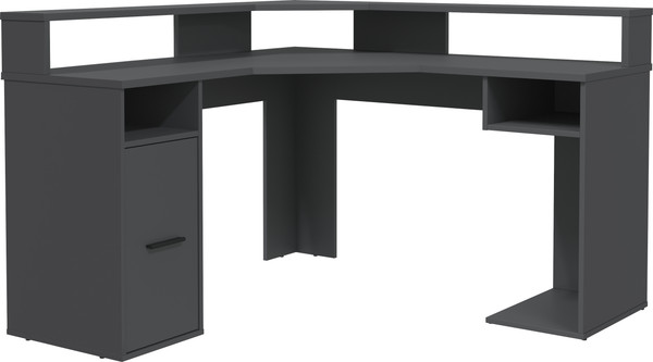 Изображение товара Компьютерный стол Интерлиния Skill-09 (антрацит/антрацит)