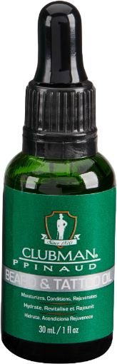 Изображение товара Масло для бороды Clubman Beard and Tattoo Oil (30мл)