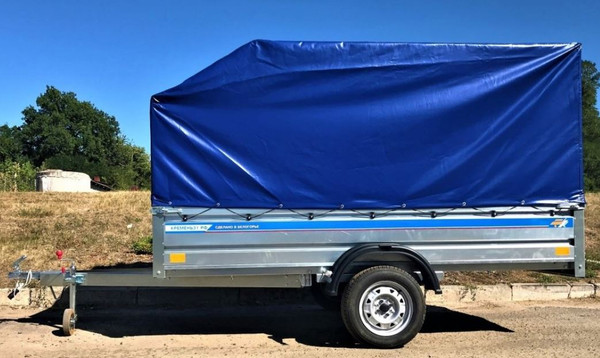 Изображение товара Прицеп для автомобиля Кремень Бизнес 3.0х1.56А (борт 31см, тент 120см)