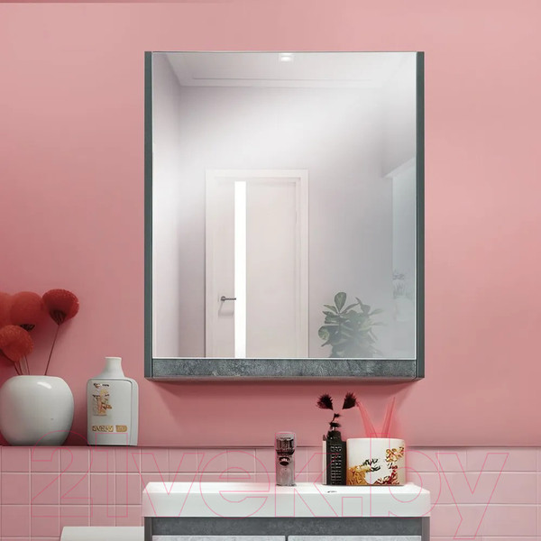 Изображение товара Шкаф с зеркалом для ванной Doratiz Крит 60 L / 2711.168