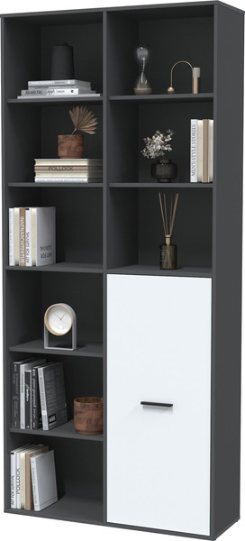 Изображение товара Стеллаж Интерлиния Skill-20 (1) (антрацит/белый платинум)