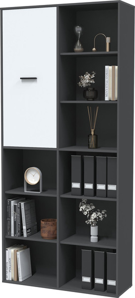 Изображение товара Стеллаж Интерлиния Skill-20 (1) (антрацит/белый платинум)