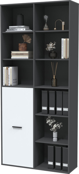 Изображение товара Стеллаж Интерлиния Skill-20 (1) (антрацит/белый платинум)