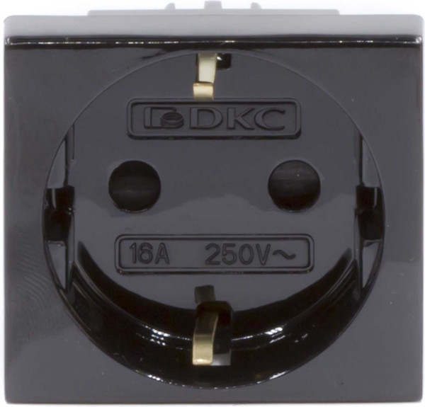 Изображение товара Розетка DKC Viva / 45205 (черный)