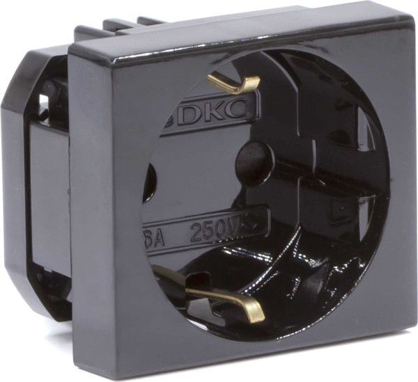 Изображение товара Розетка DKC Viva / 45205 (черный)