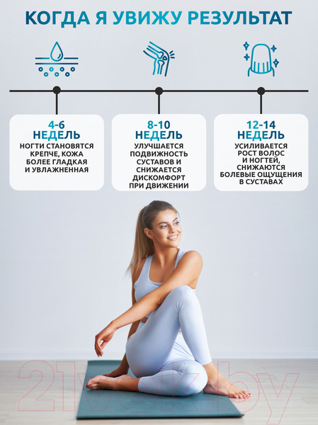 Изображение товара Коллаген SOLAB С хондроитином и глюкозамином (30 порций, 180г, цитрусовый микс)