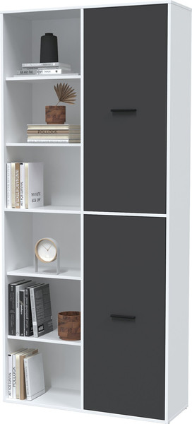 Изображение товара Стеллаж Интерлиния Skill-20 (2) (белый платинум/антрацит)