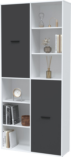 Изображение товара Стеллаж Интерлиния Skill-20 (2) (белый платинум/антрацит)