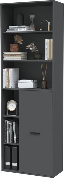 Изображение товара Стеллаж Интерлиния Skill-22 (1) (антрацит/антрацит)