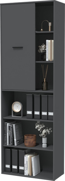 Изображение товара Стеллаж Интерлиния Skill-22 (1) (антрацит/антрацит)