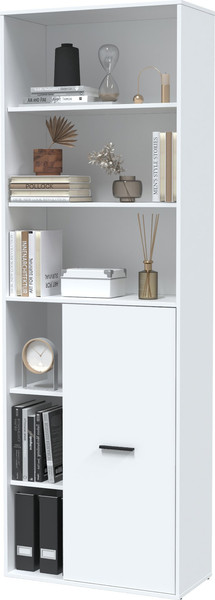 Изображение товара Стеллаж Интерлиния Skill-22 (1) (белый платинум/белый платинум)