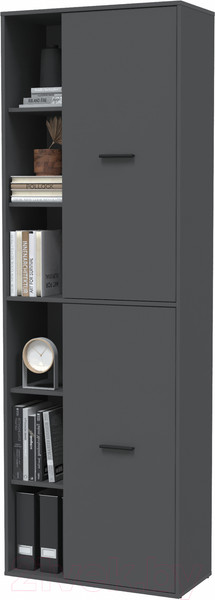 Изображение товара Шкаф Интерлиния Skill-22 (2) (антрацит/антрацит)