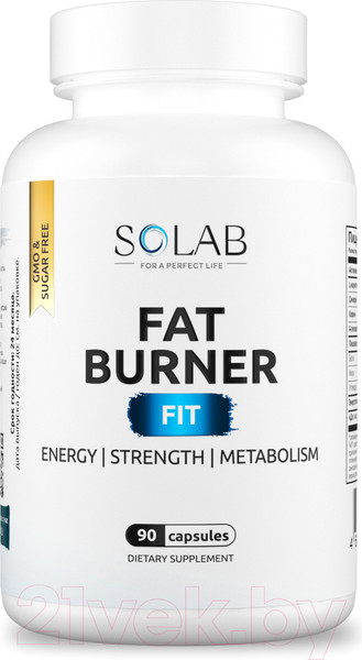 Изображение товара Жиросжигатель SOLAB Fat Burner Fit (90 капсул)
