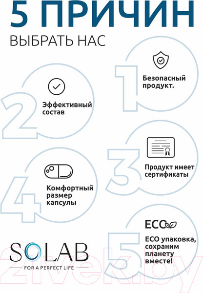 Изображение товара Жиросжигатель SOLAB Fat Burner Night (60 капсул)