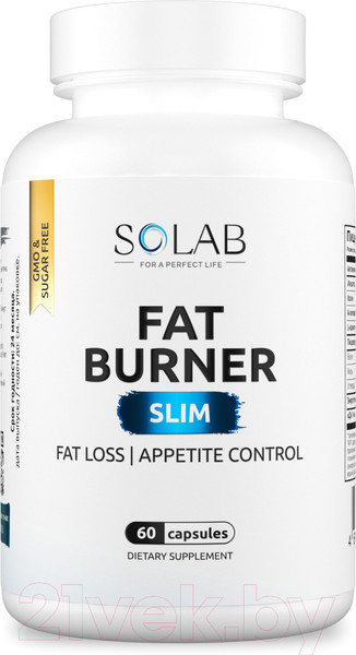 Изображение товара Жиросжигатель SOLAB Fat Burner Slim (60 капсул)
