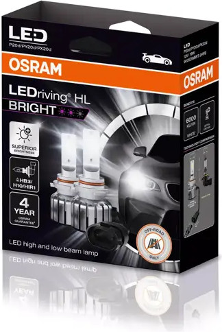 Изображение товара Комплект автомобильных ламп Osram 9005DWBRT-2HFB