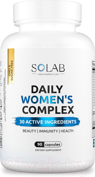 Изображение товара Мультивитаминный комплекс SOLAB Для женщин (90 капсул)