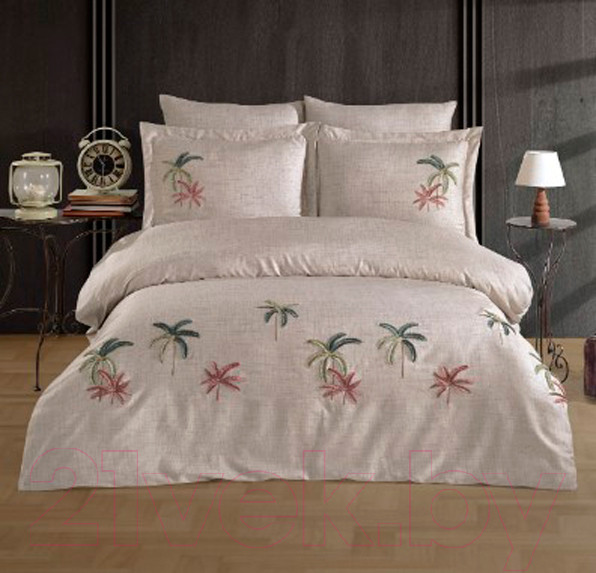 Изображение товара Комплект постельного белья Dantela Vita Latania с вышивкой 200x220 / 12237