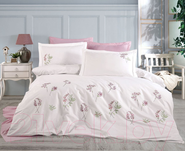 Изображение товара Комплект постельного белья Dantela Vita Jesse с вышивкой 200x220 / 12241