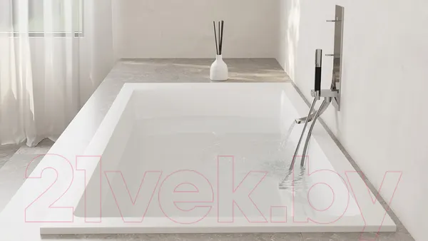 Изображение товара Ванна из искусственного камня Salini Cascata 170x70 / 104423M (S-Stone, матовый)